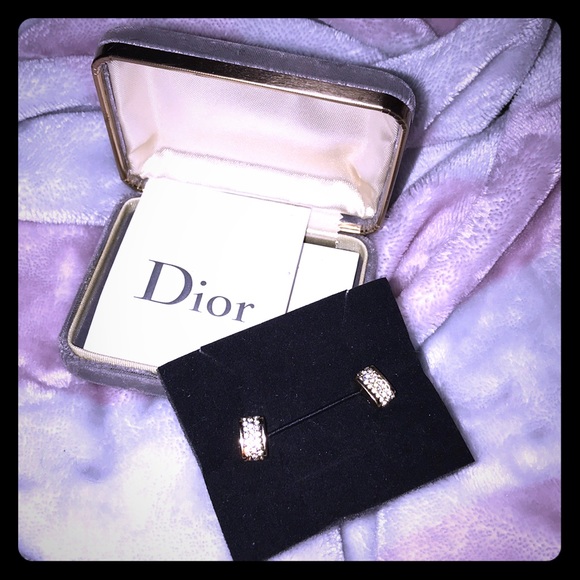 Authentic DIOR Earrings - Picture 2 of 8
